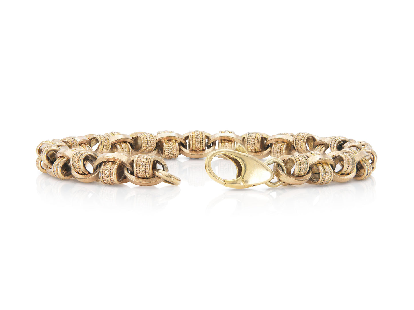 Antique Victorian Gold Link Bracelet