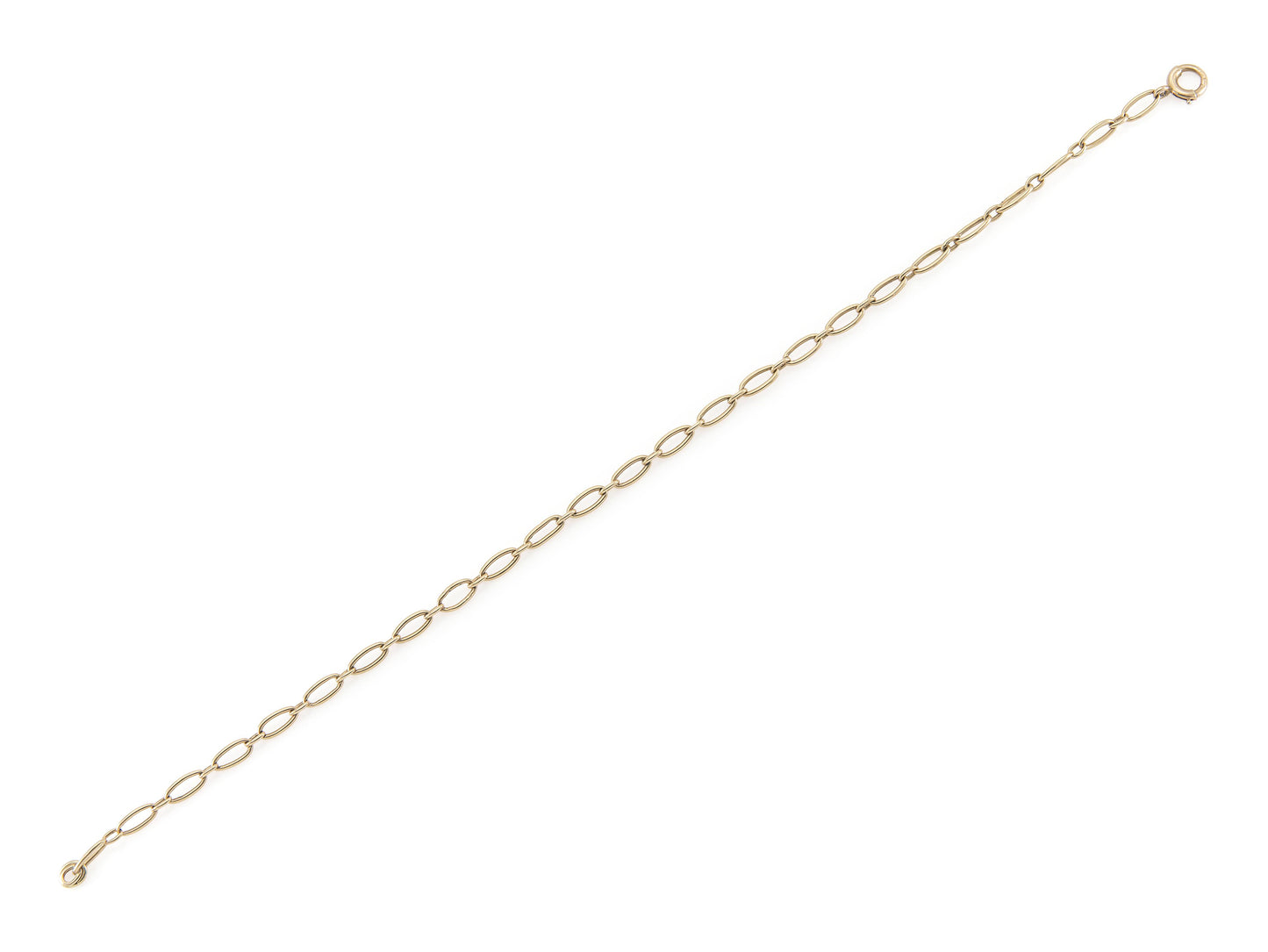 Vintage 1950s Gold Link Bracelet