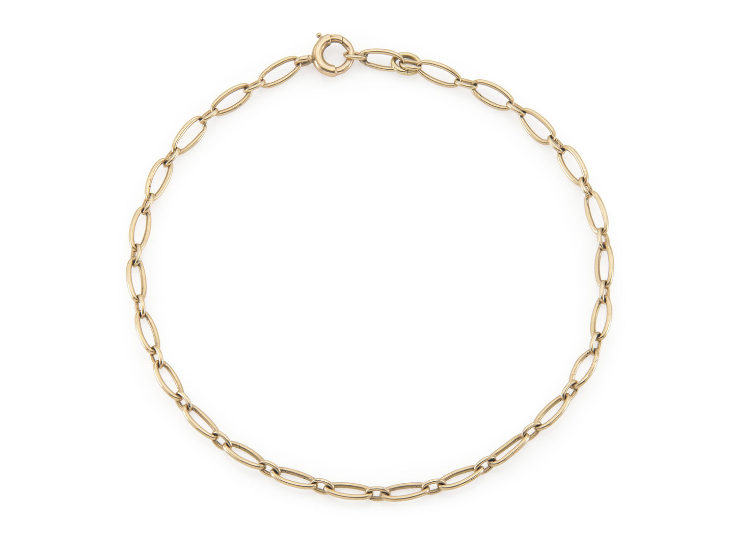 Vintage 1950s Gold Link Bracelet