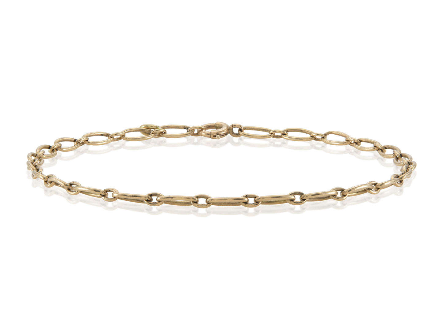 Vintage 1950s Gold Link Bracelet