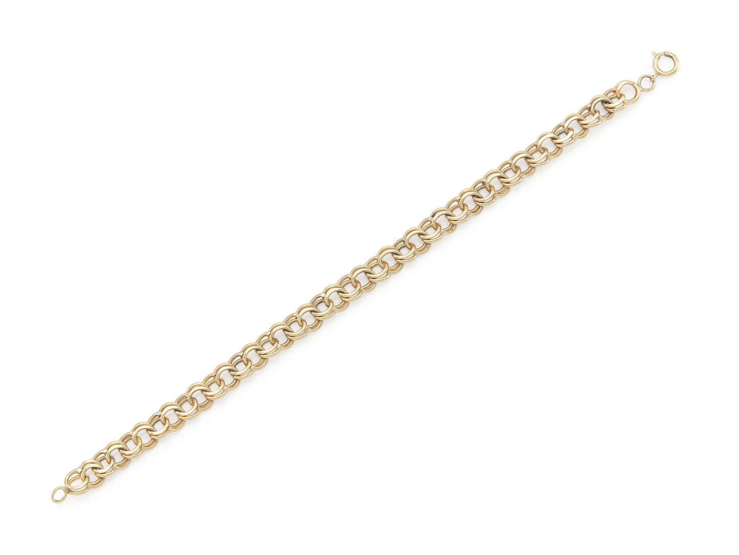 Vintage 1960s Gold Link Bracelet