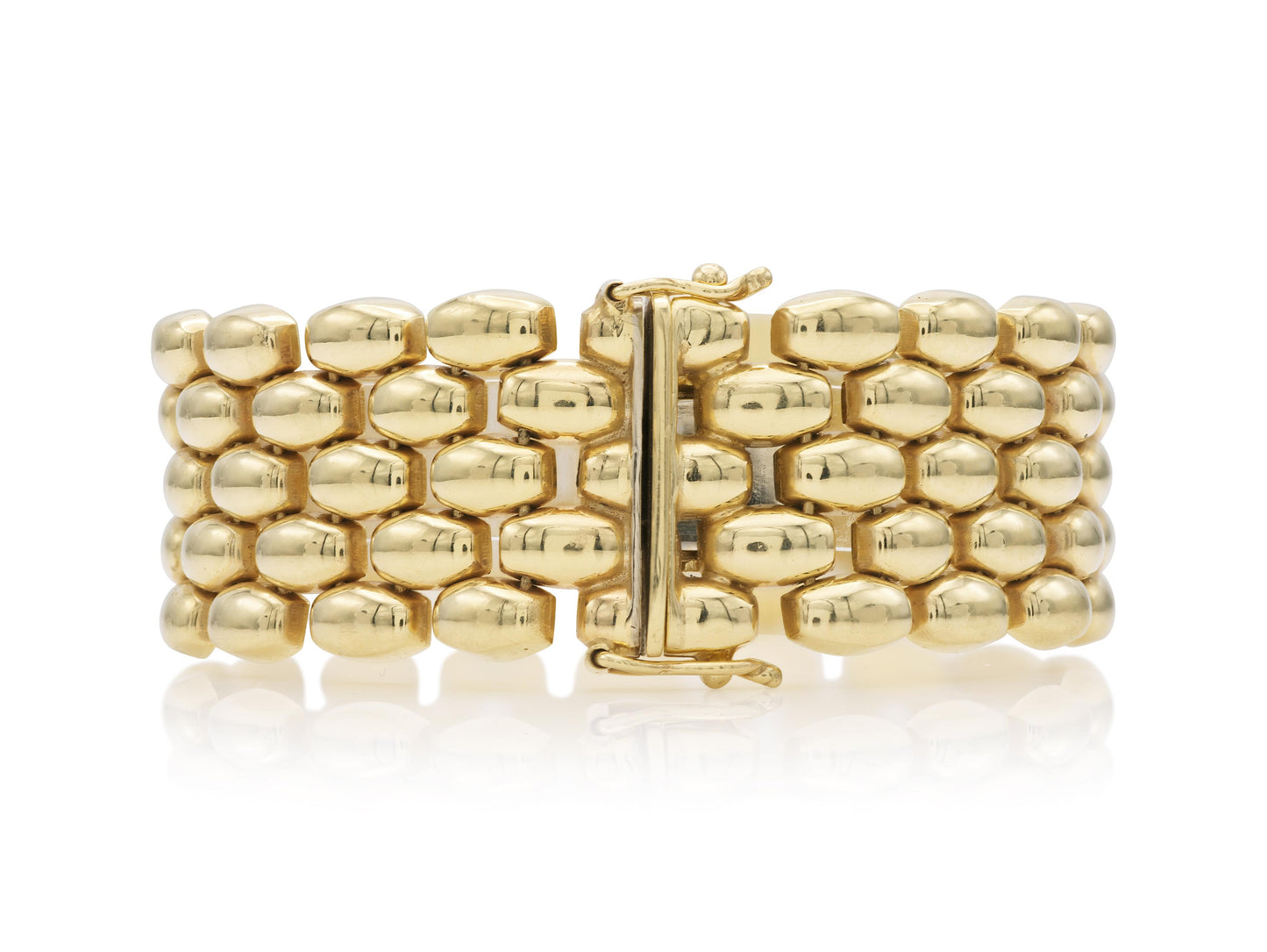 Vintage 1970s Gold Link Bracelet