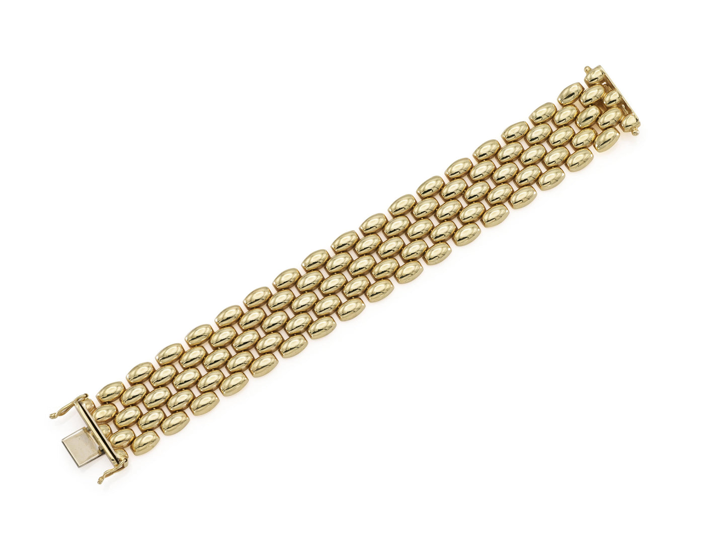 Vintage 1970s Gold Link Bracelet
