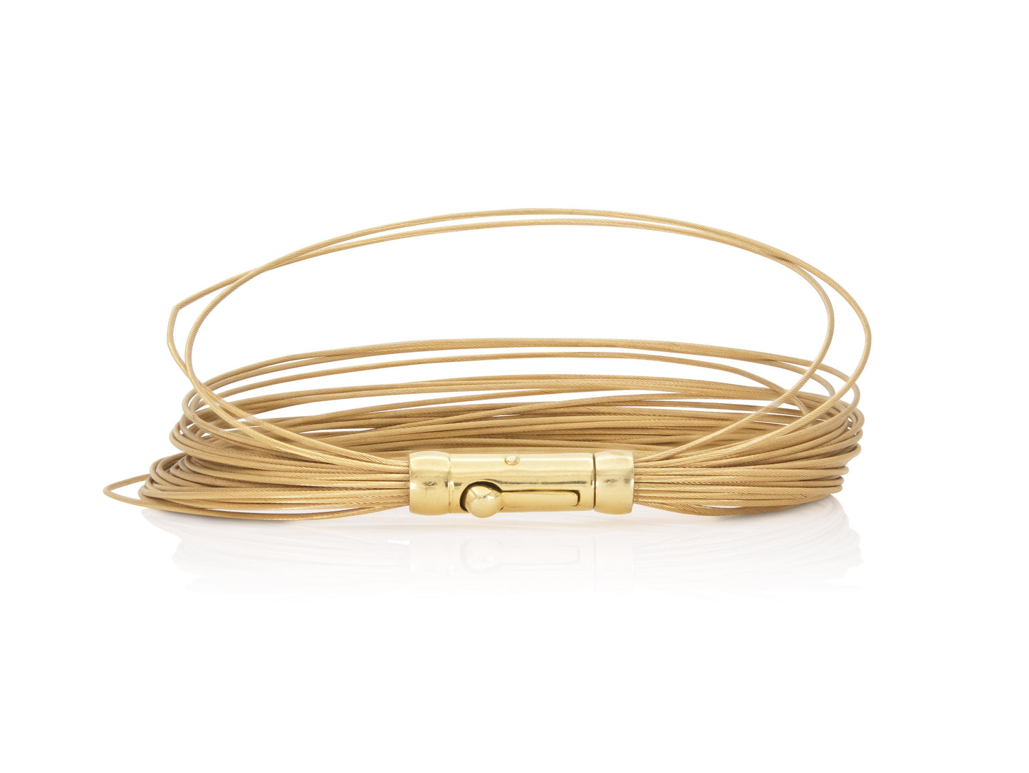 Vintage 1990s Tiffany & Co. Multistrand Gold Wire Bracelet