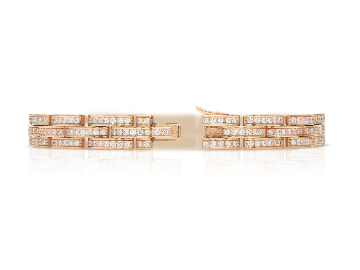 Cartier Panthere Maillon Bracelet with Diamonds