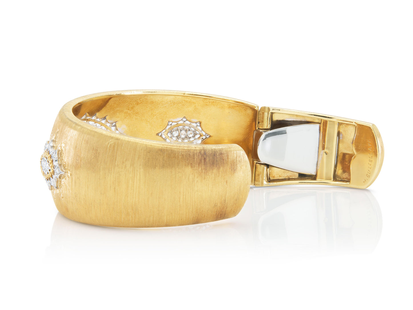Vintage 1960s Mario Buccellati Rombi Cuff Bracelet