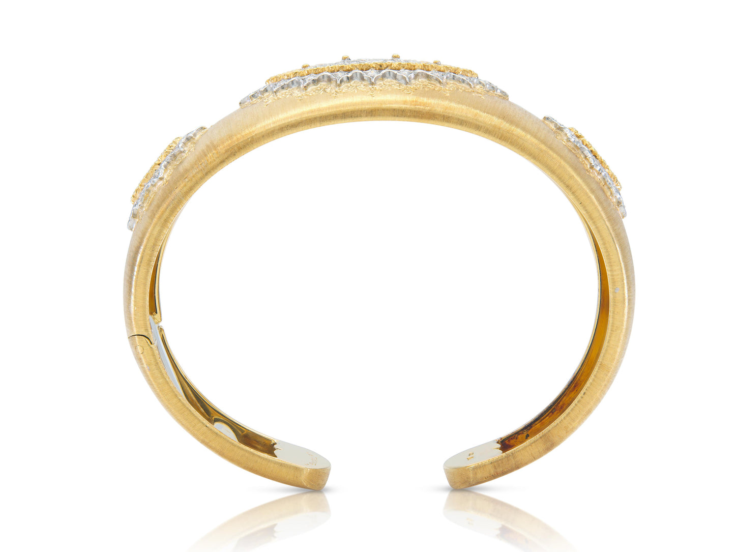 Vintage 1960s Mario Buccellati Rombi Cuff Bracelet