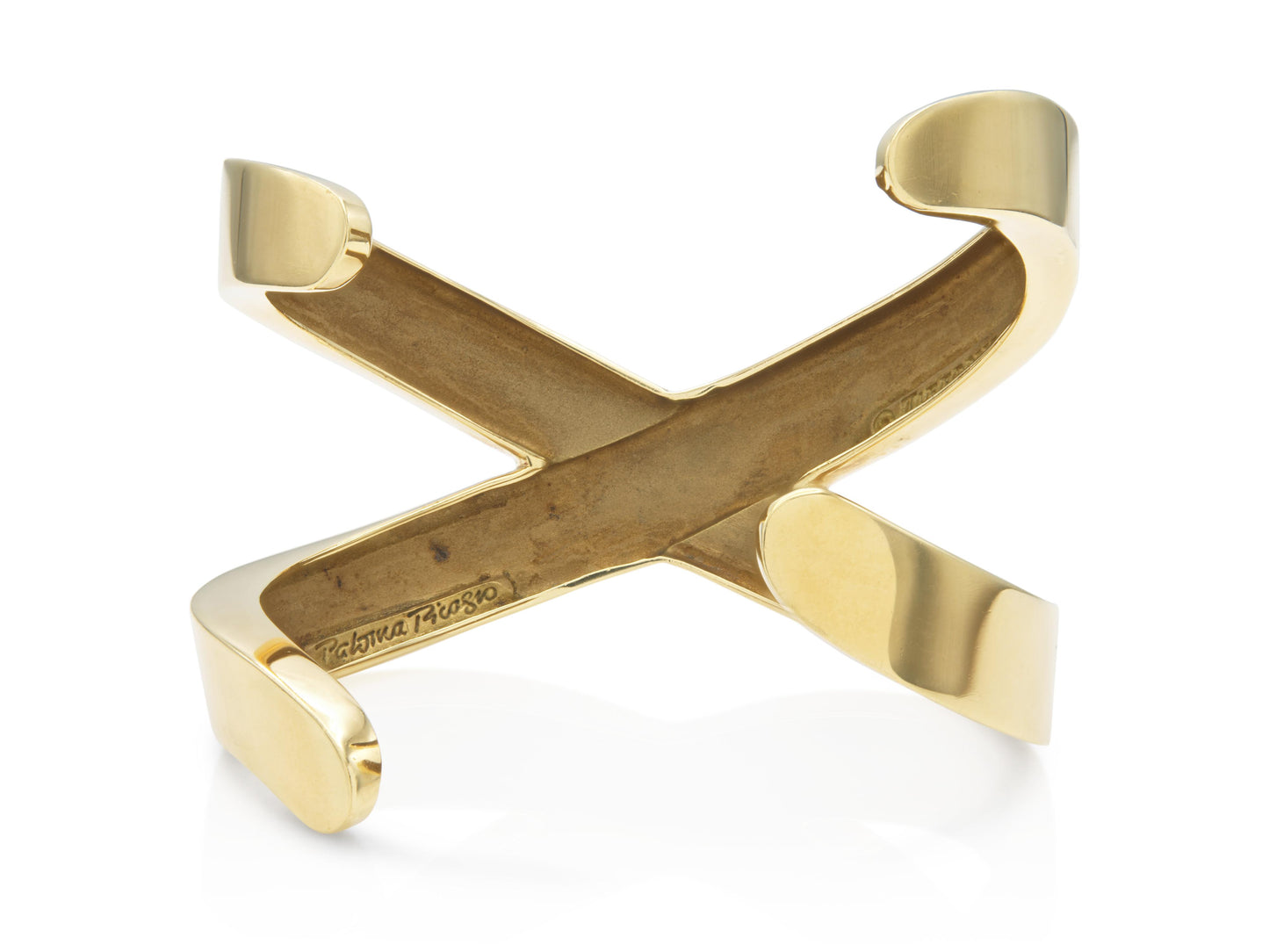 Vintage 1990s Tiffany & Co. Paloma Picasso X Cuff Bracelet