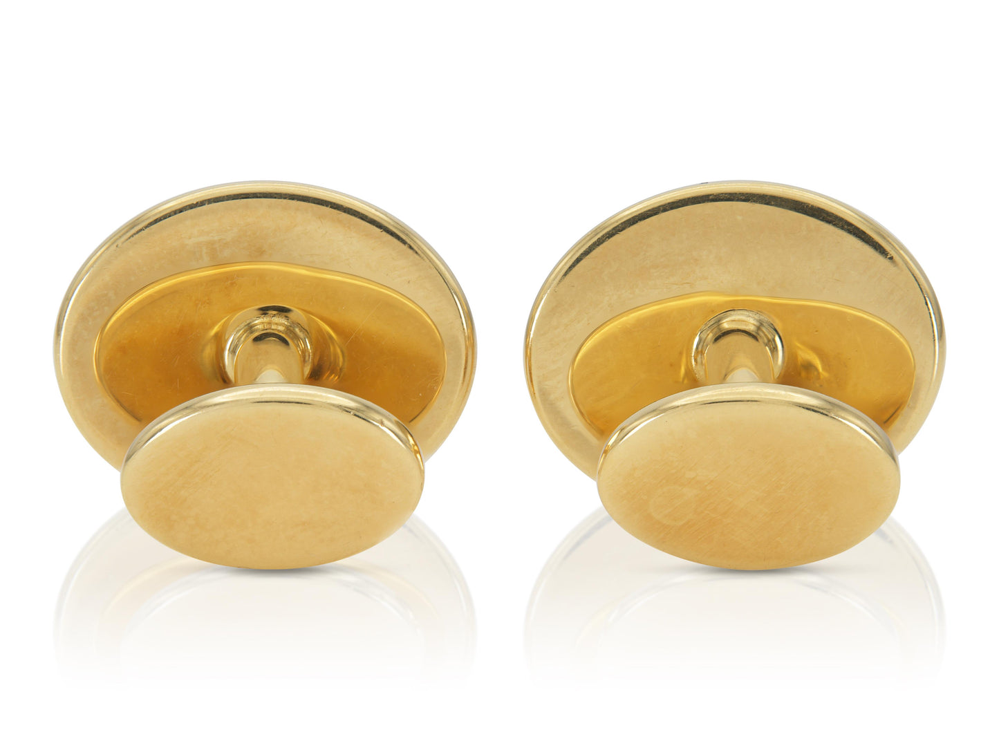 Tiffany & Co. Gold "Return to Tiffany" Cufflinks