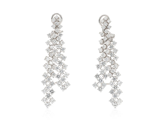 16.00 Carat Diamond Dangle earrings