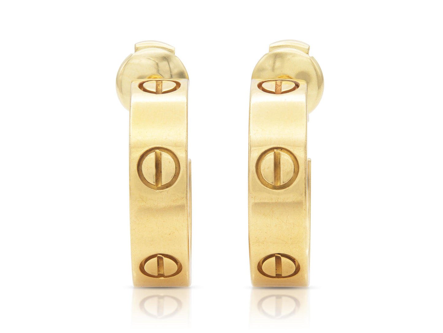 Cartier Love Hoop Earrings