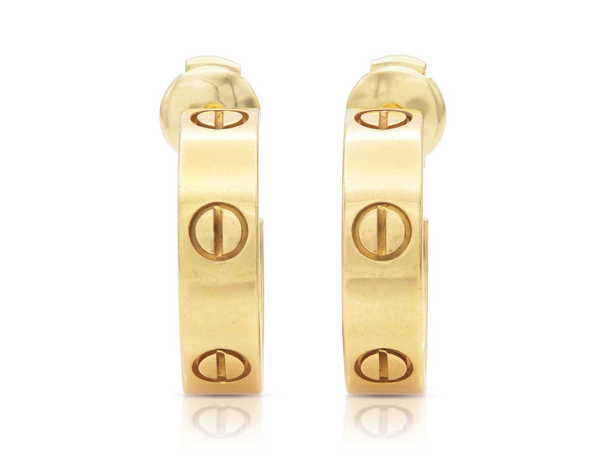 Cartier Love Hoop Earrings