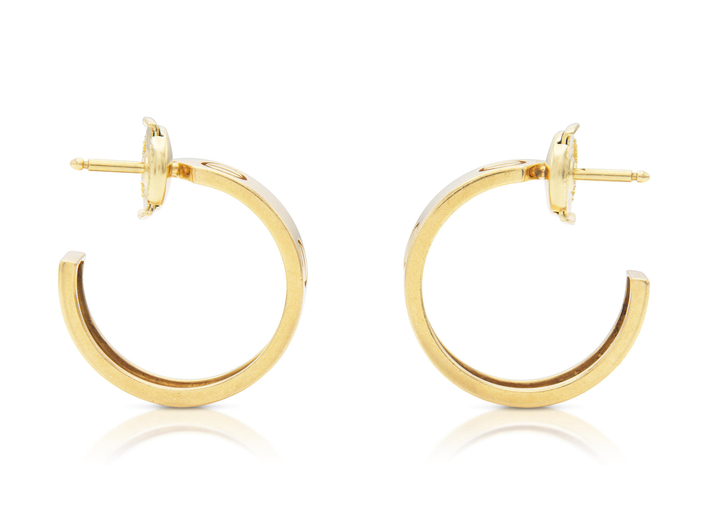 Cartier Love Hoop Earrings