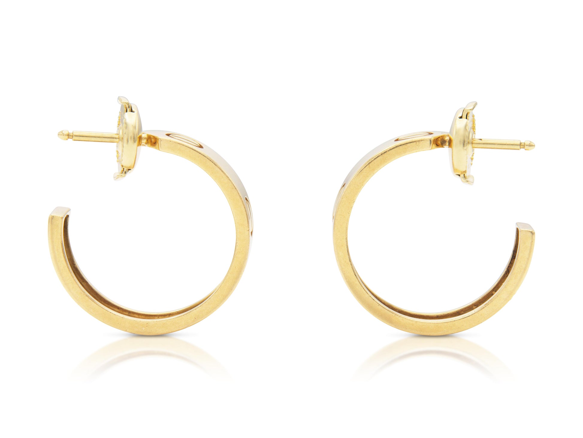Cartier Love Hoop Earrings