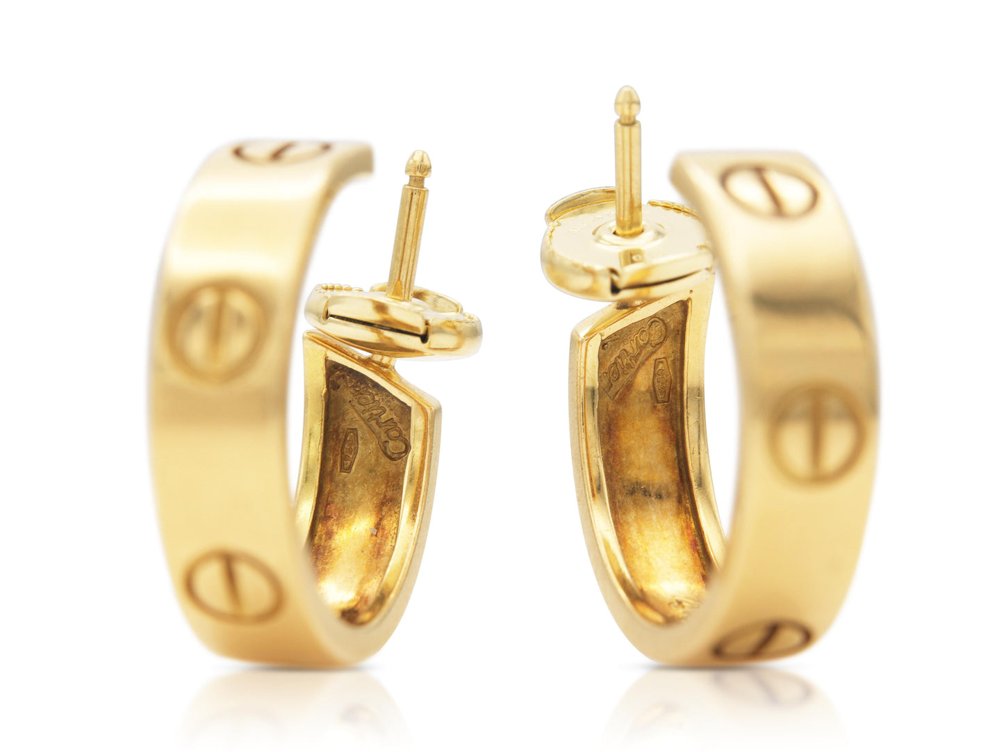 Cartier Love Hoop Earrings