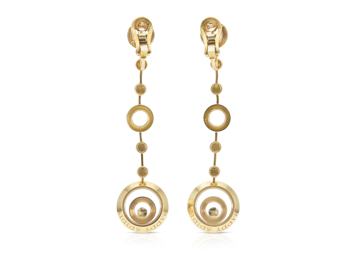 Chopard Happy Bubbles Dangle Earrings