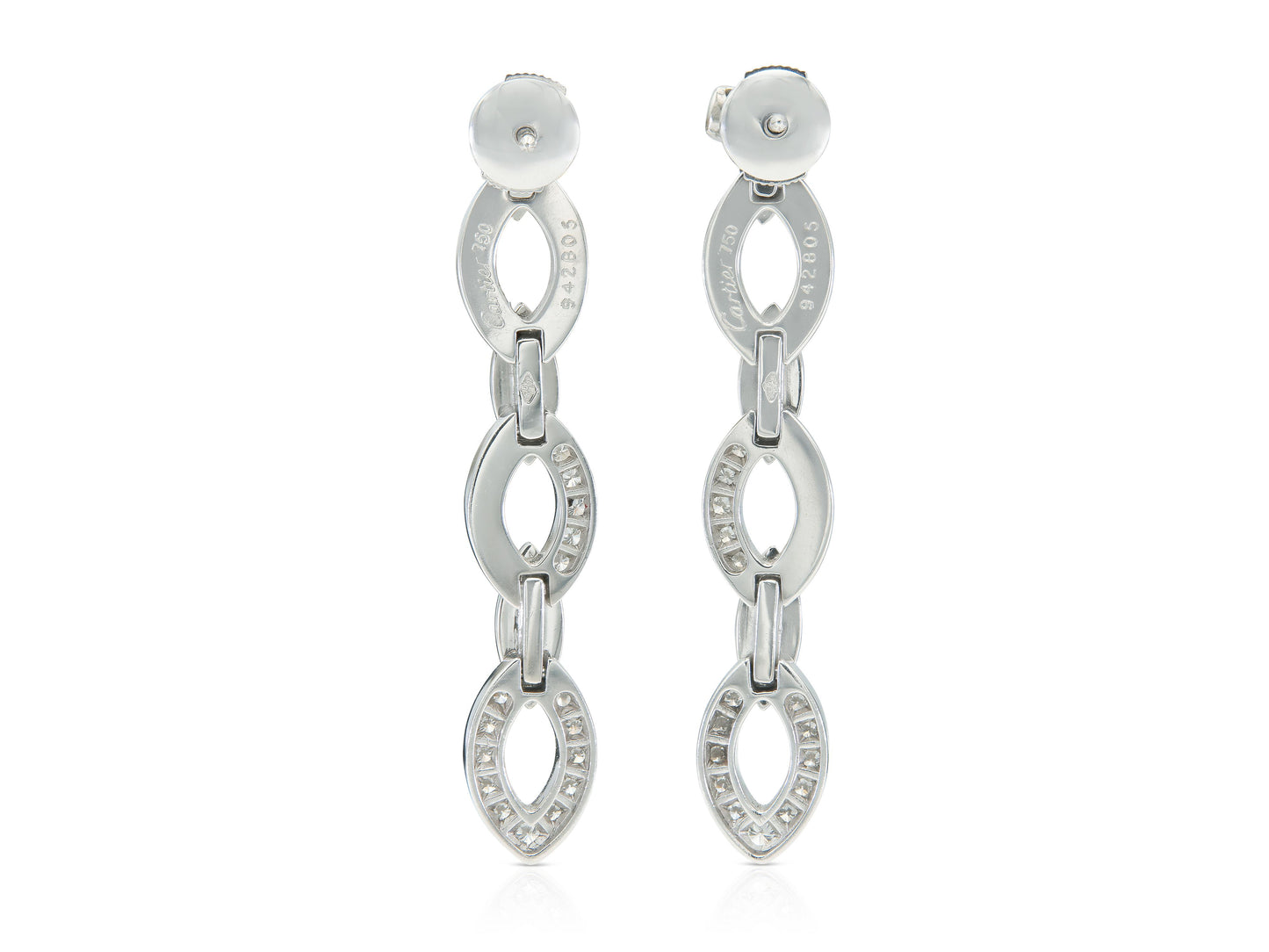 Cartier Diadea Earrings with Diamonds