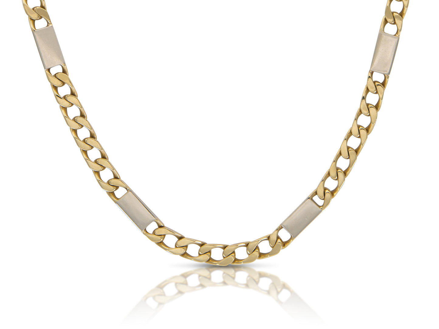 Vintage 1970s Bvlgari Cuban Link Chain Necklace