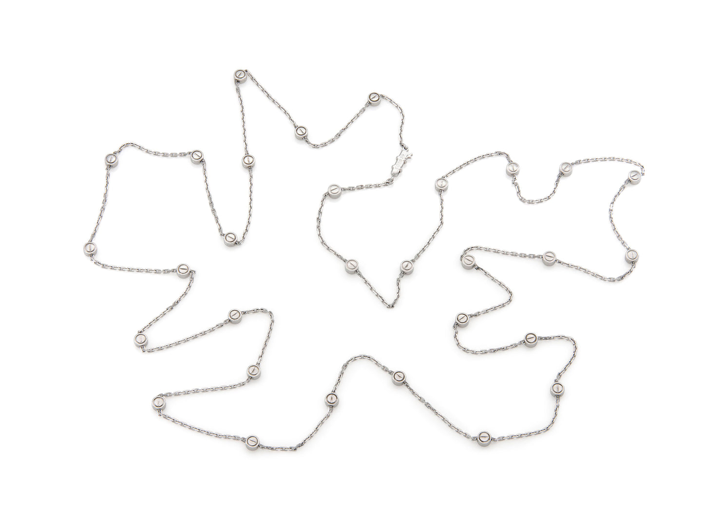 Cartier Love Station Chain Necklace