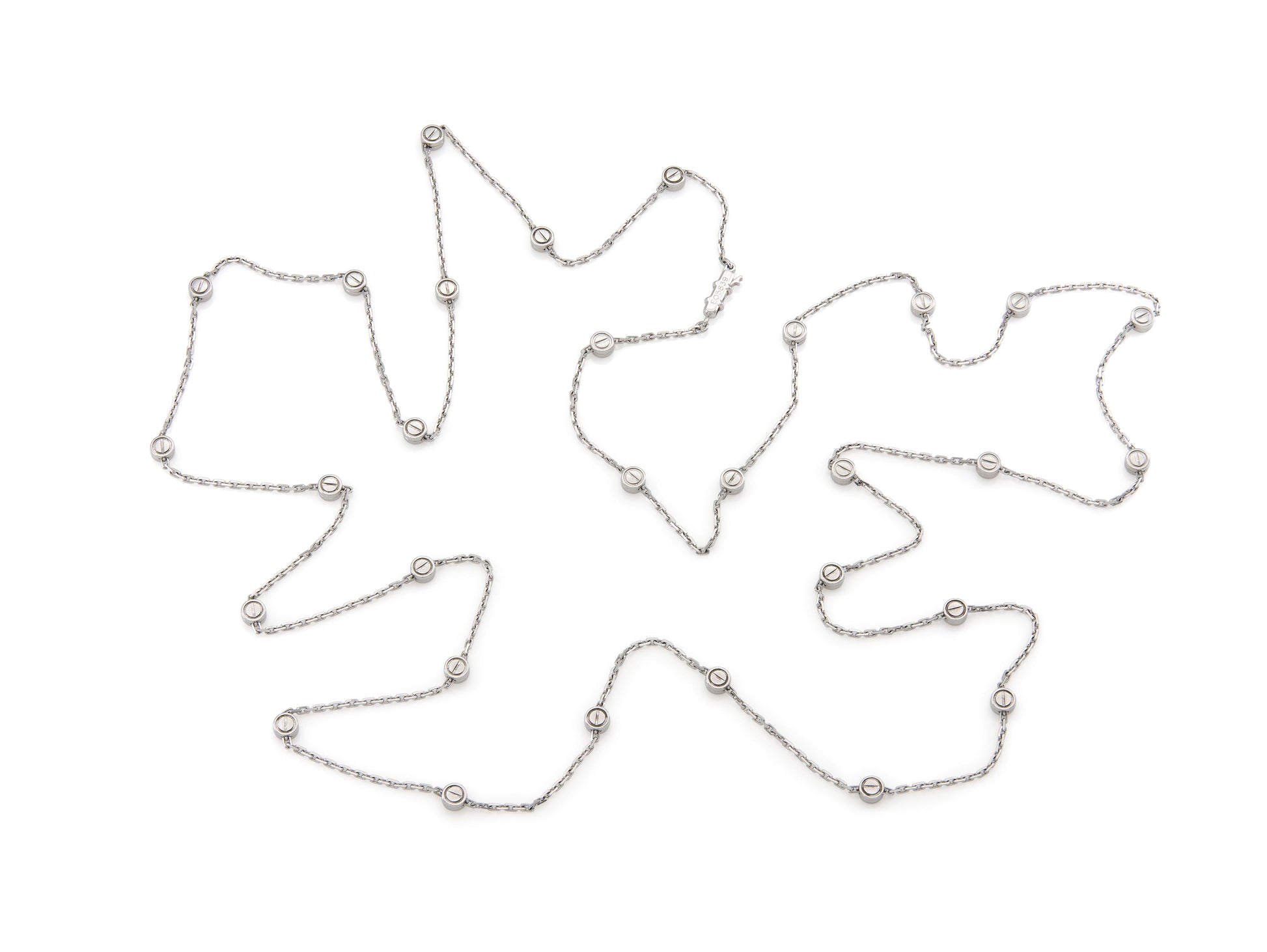 Cartier Love Station Chain Necklace