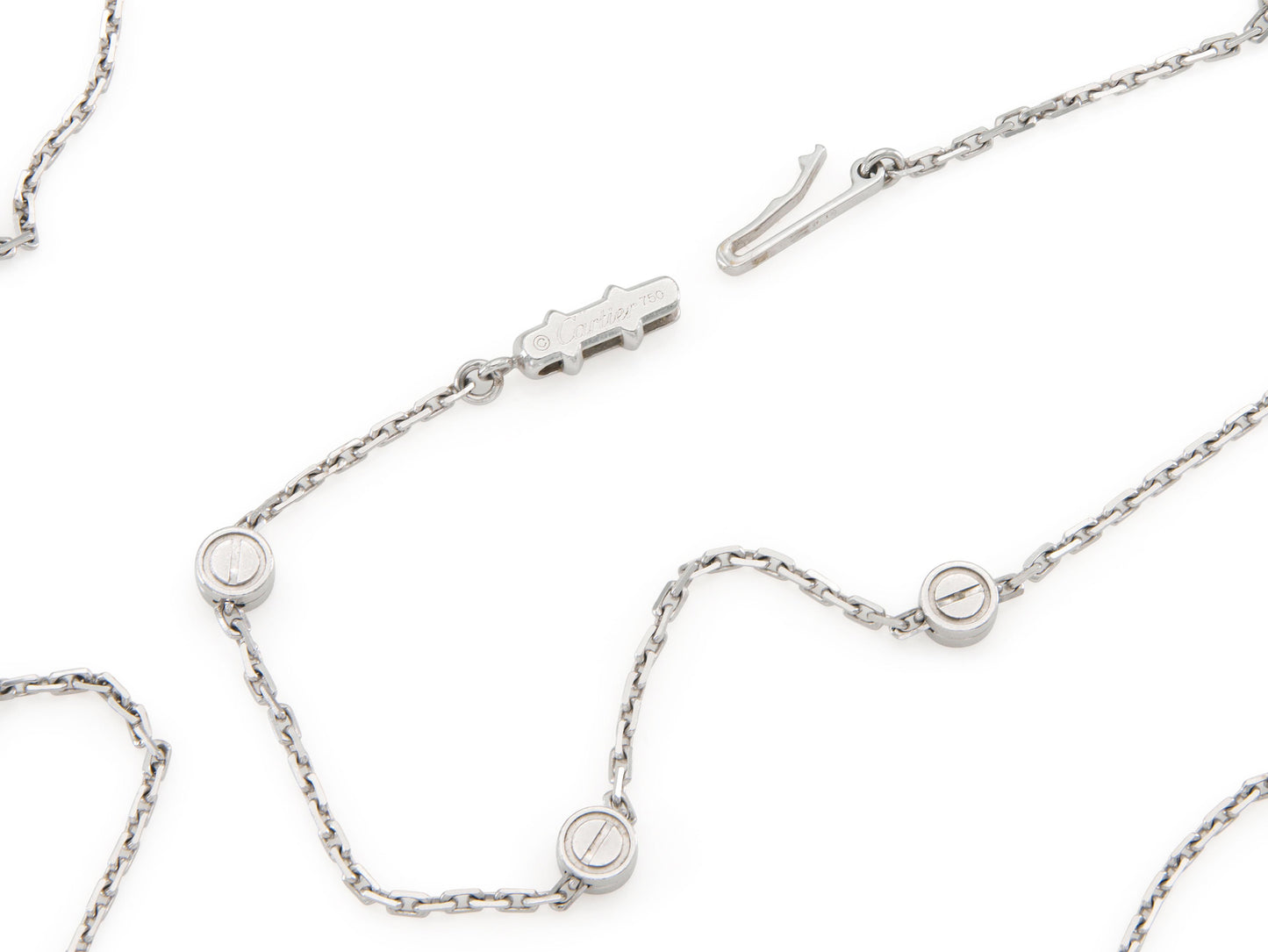 Cartier Love Station Chain Necklace
