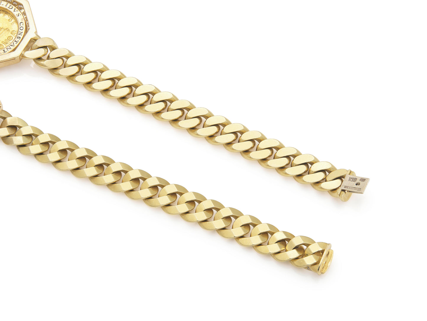 Vintage 1970s Bvlgari Monete 7 Coin Chain Necklace