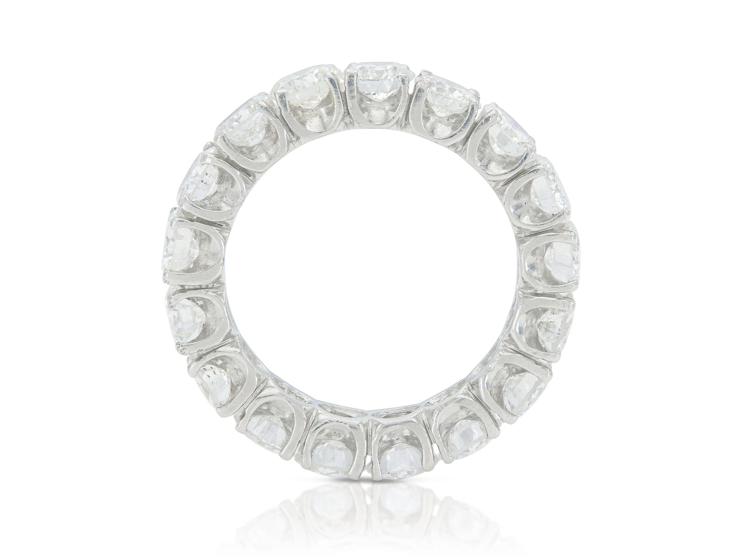 6.00 Carat Round Brilliant Cut Diamond Eternity Band