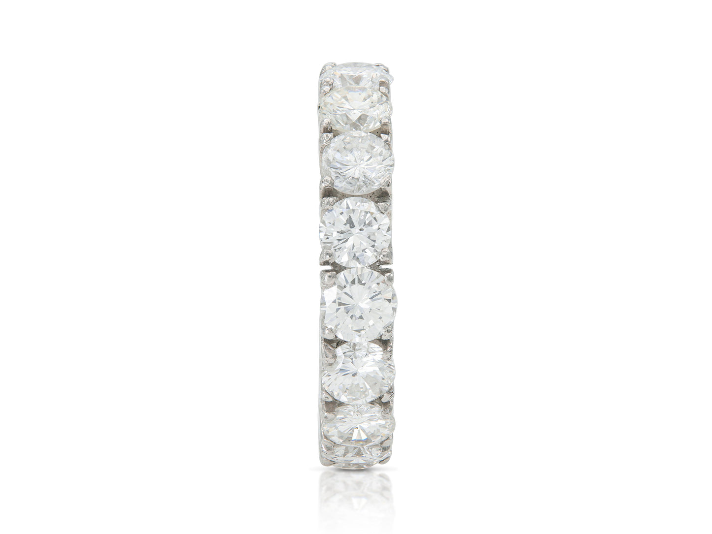 6.00 Carat Round Brilliant Cut Diamond Eternity Band