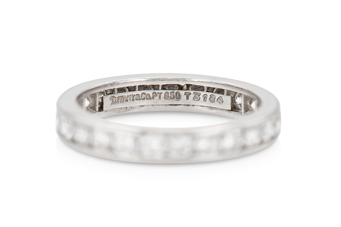 Vintage Tiffany & Co. 1.50 Carat Round Cut Diamond Eternity Band