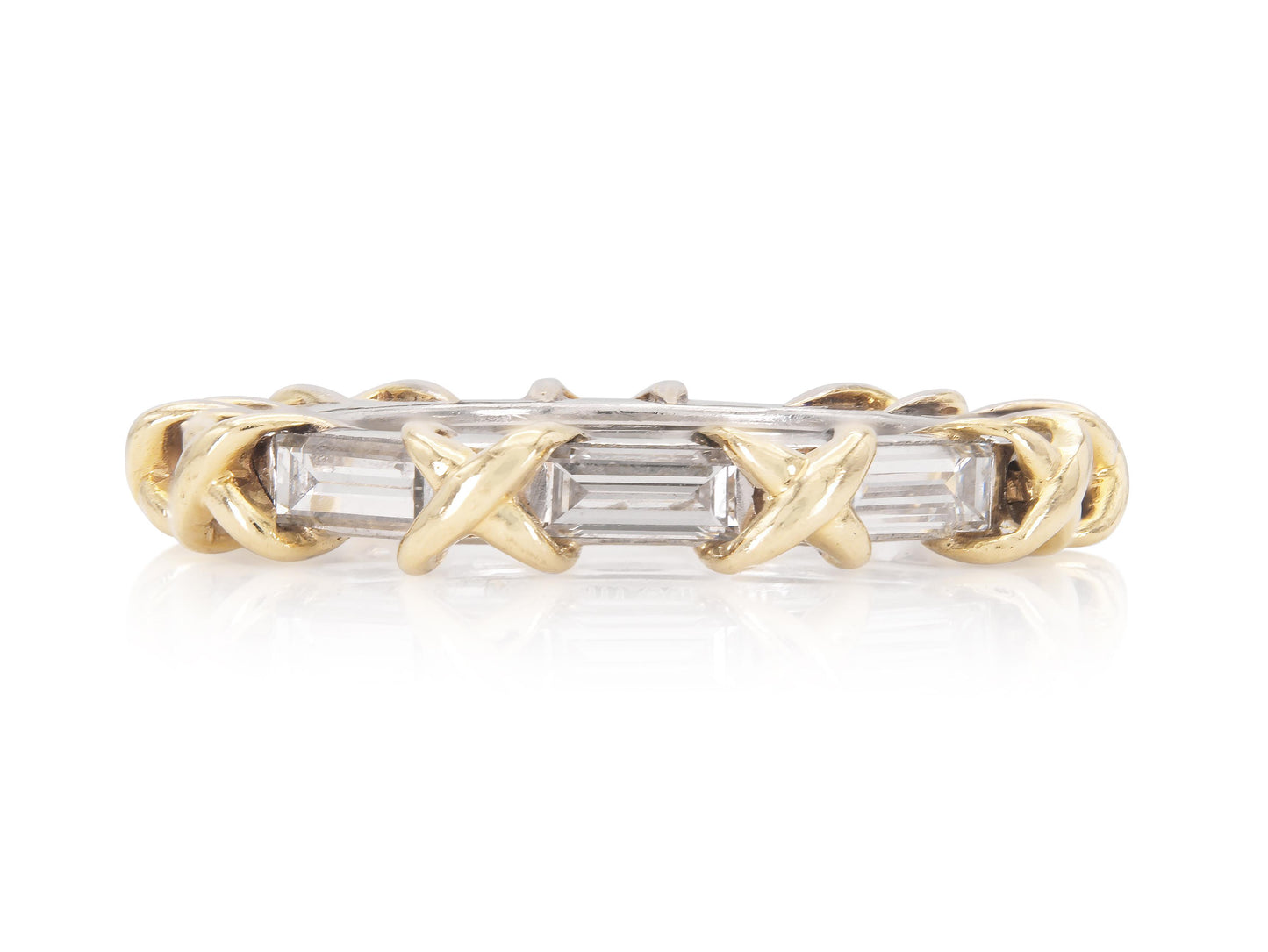 Tiffany & Co. Jean Schlumberger X Diamond Band