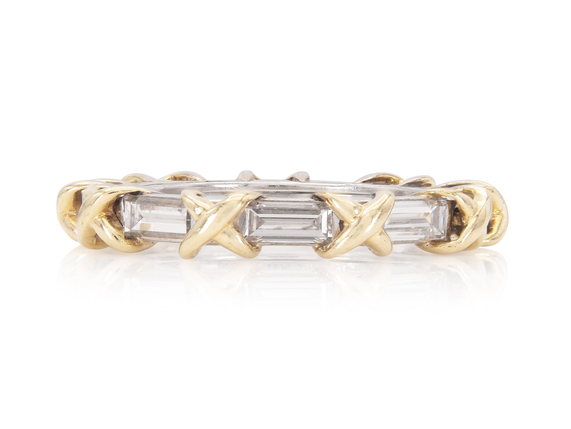 Tiffany & Co. Jean Schlumberger X Diamond Band