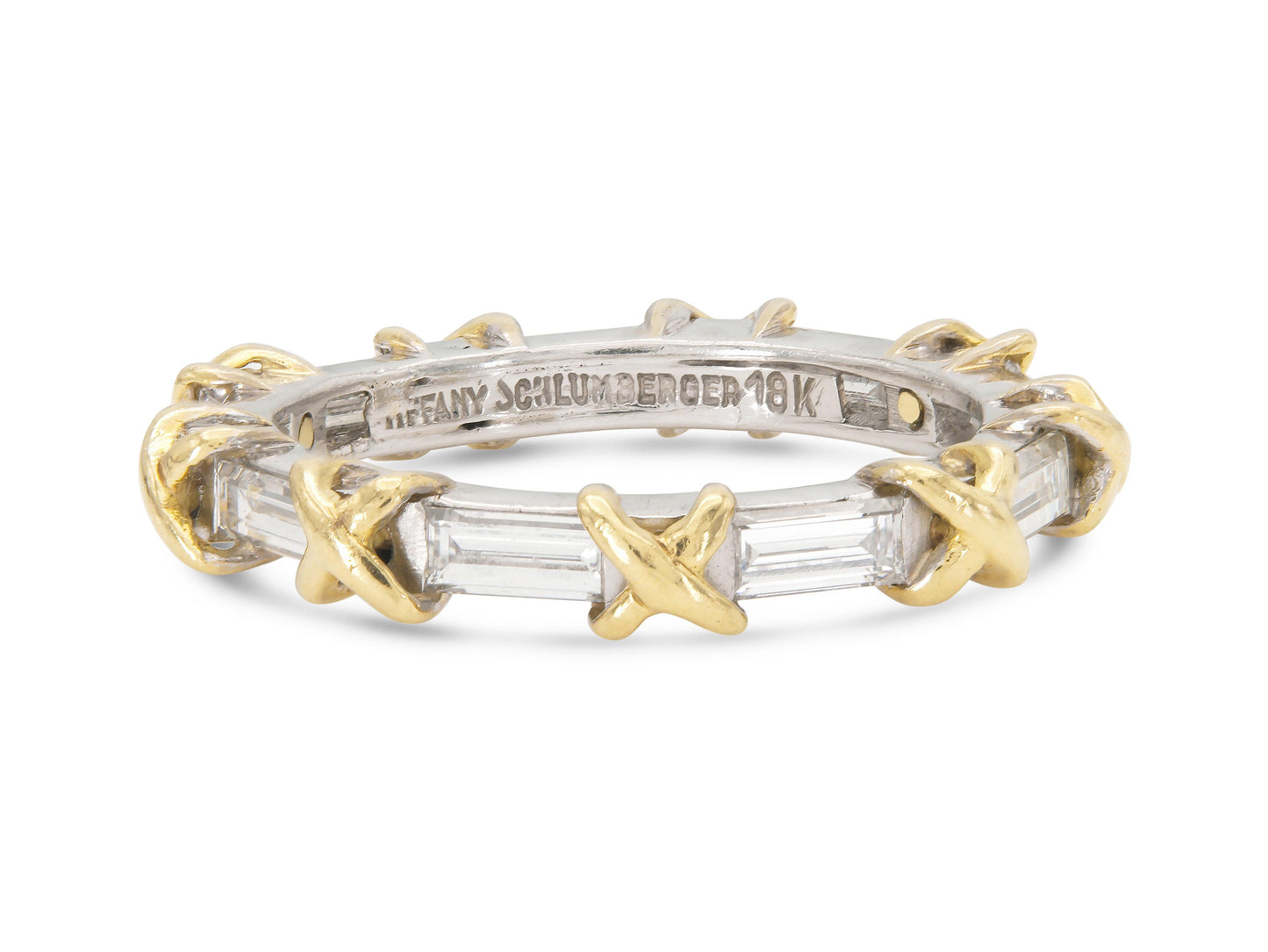 Tiffany & Co. Jean Schlumberger X Diamond Band