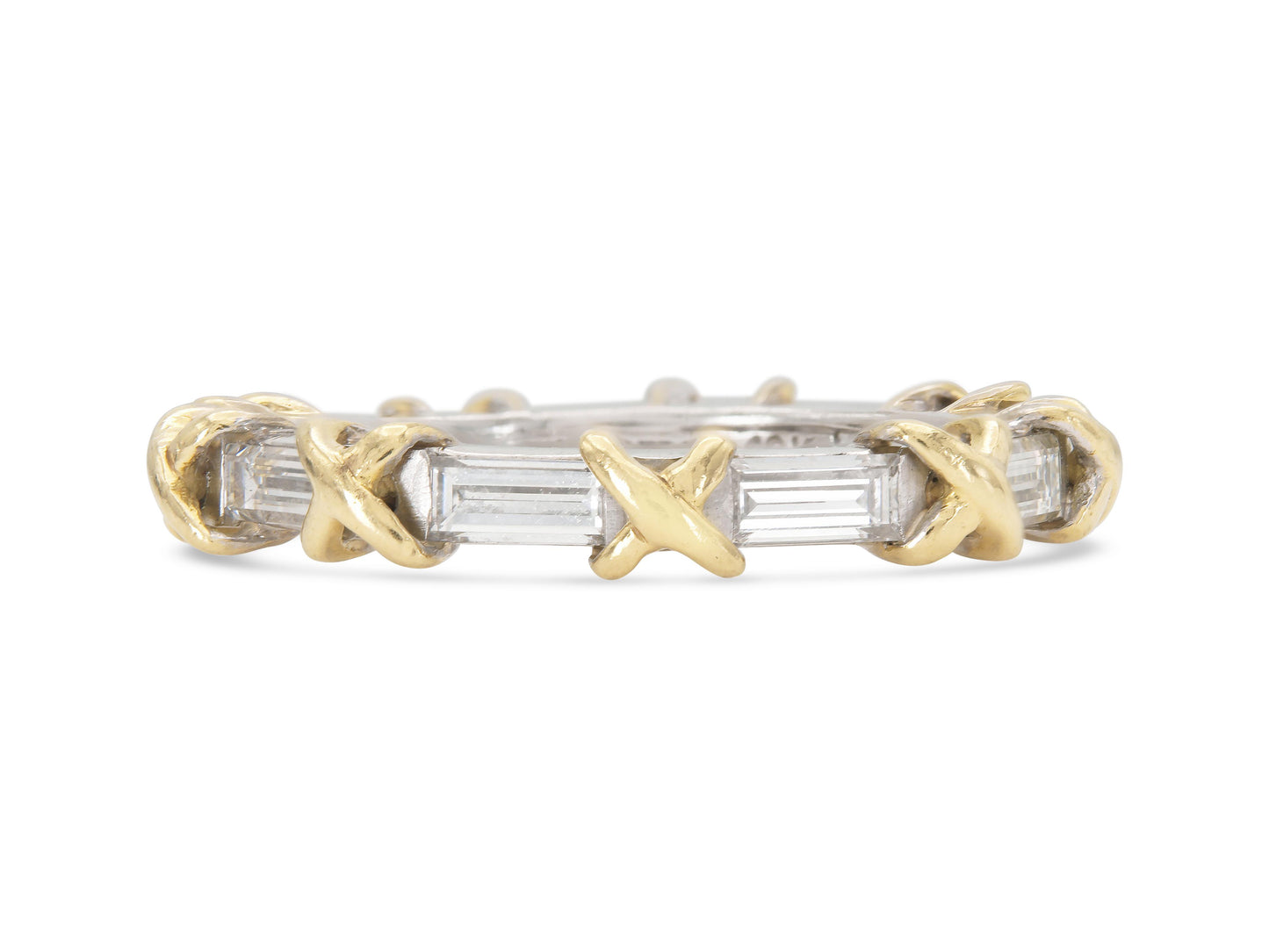 Tiffany & Co. Jean Schlumberger X Diamond Band