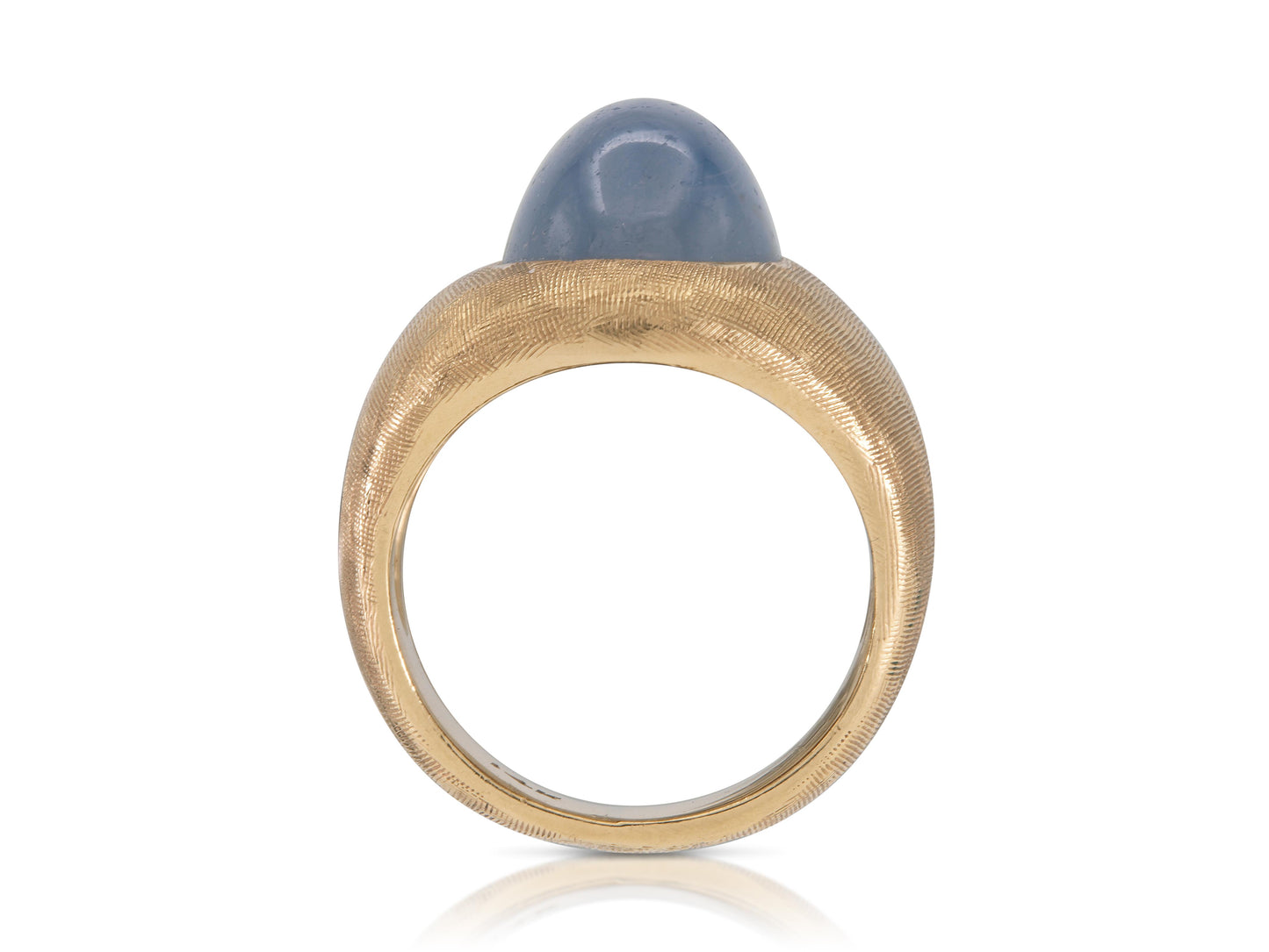 Vintage 1940s 6.00 Carat Star Sapphire Ring