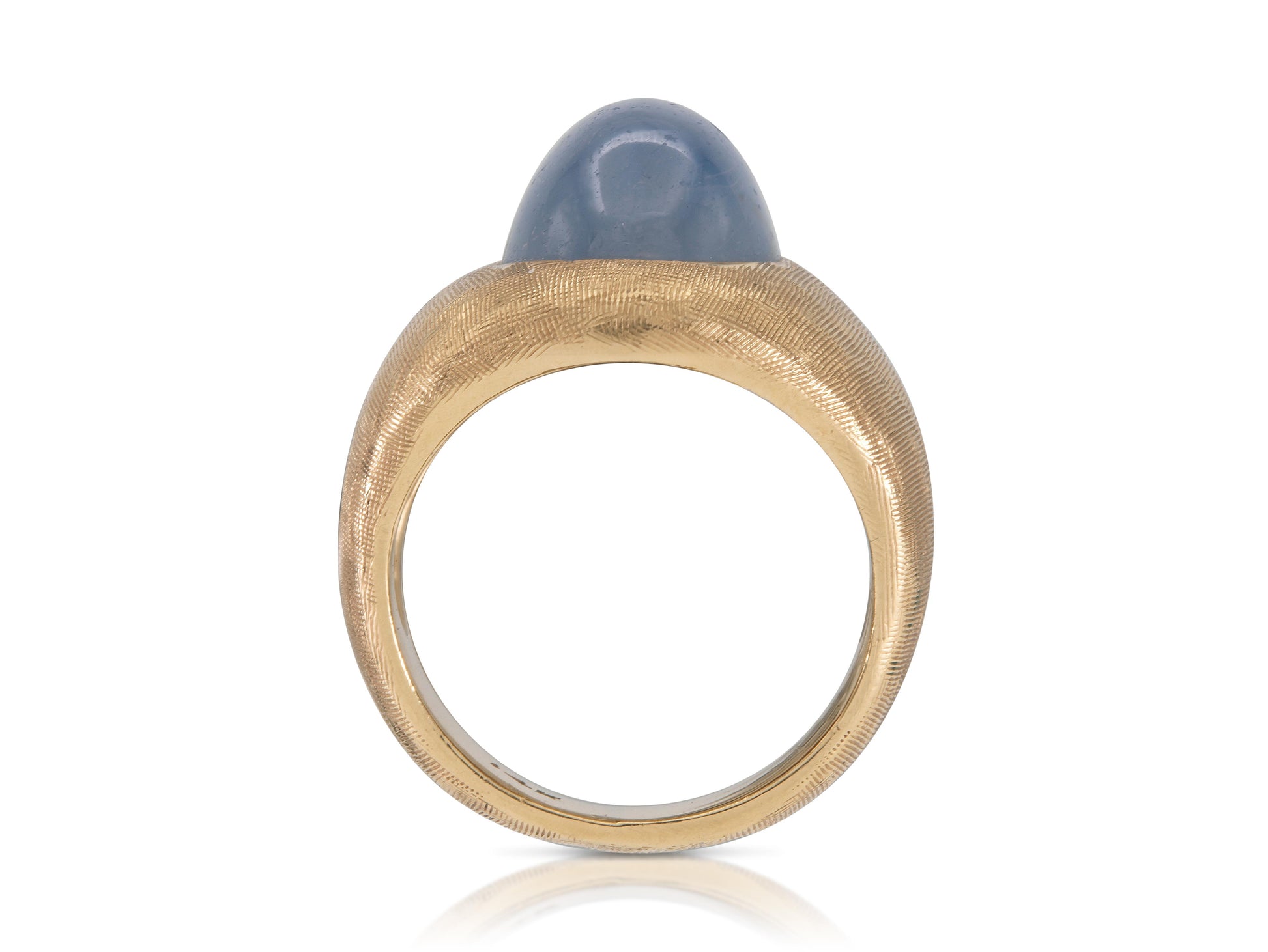 Vintage 1940s 6.00 Carat Star Sapphire Ring