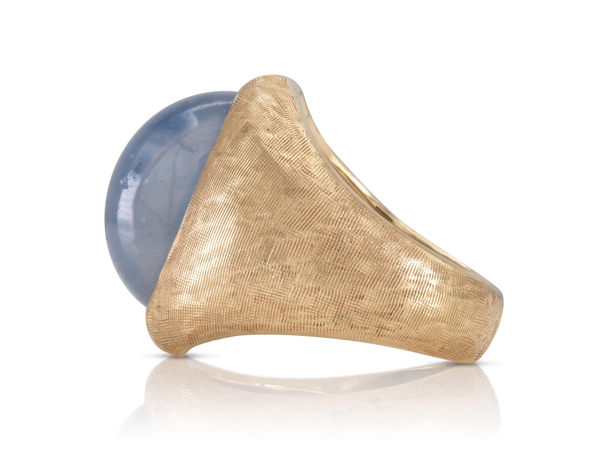 Vintage 1940s 6.00 Carat Star Sapphire Ring