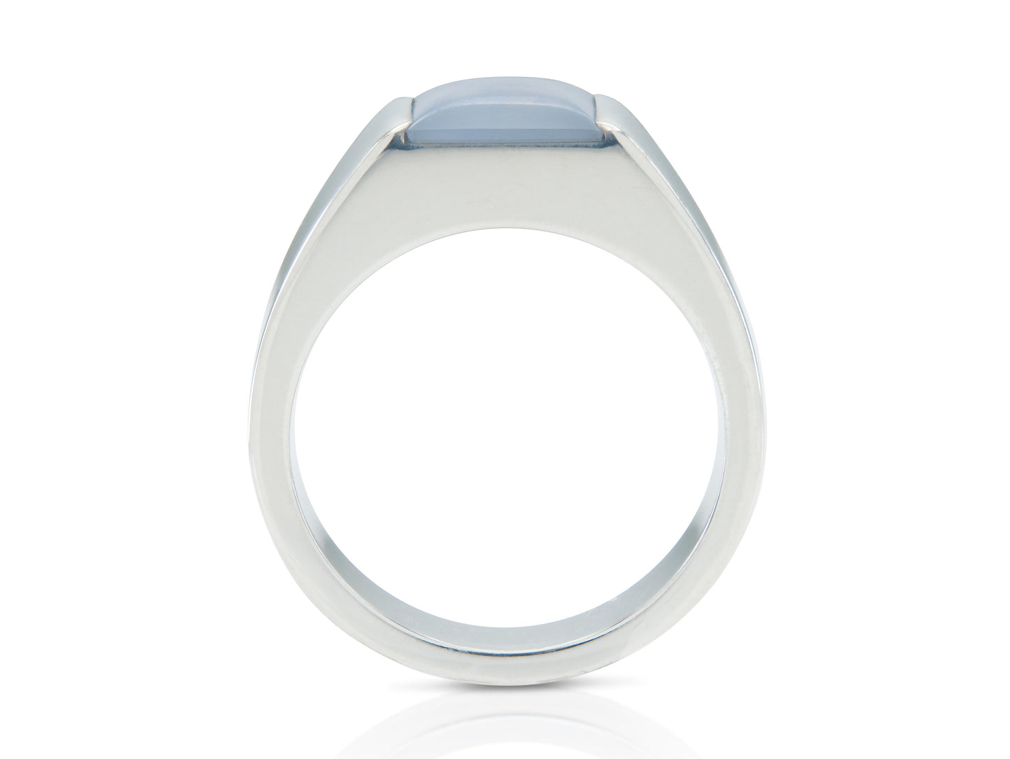 Vintage 2000s Cartier Moonstone Tank Ring