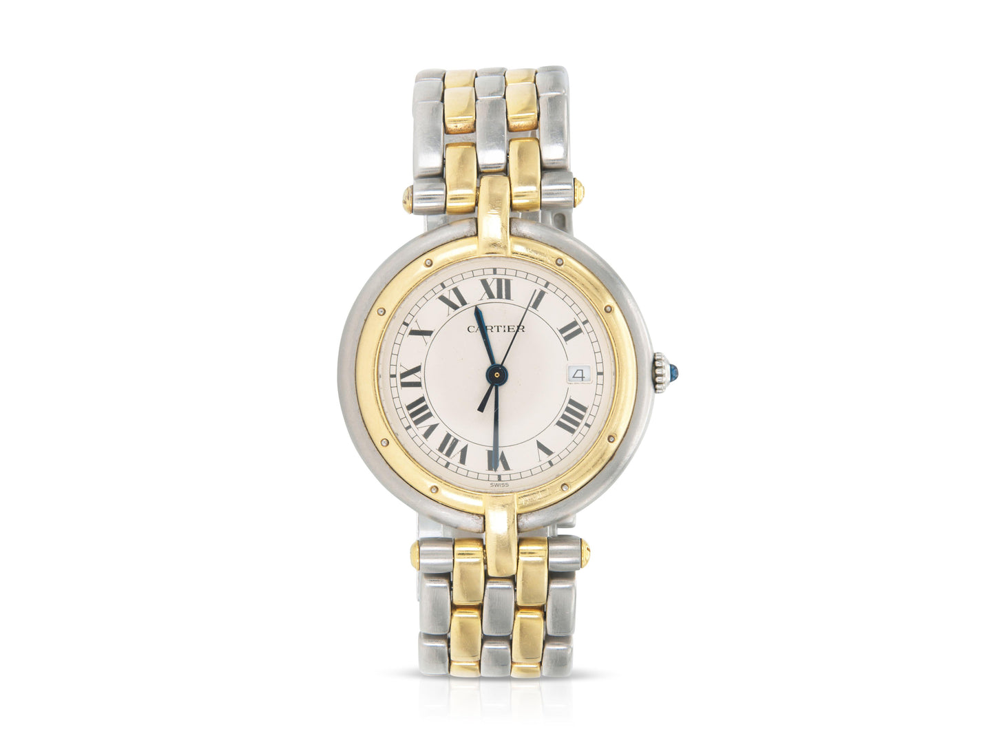Vintage 1990s Cartier Panthere Vendome Two-Toned Watch
