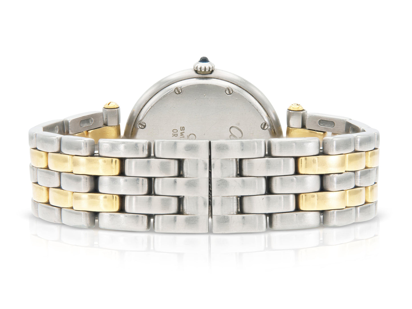 Vintage 1990s Cartier Panthere Vendome Two-Toned Watch