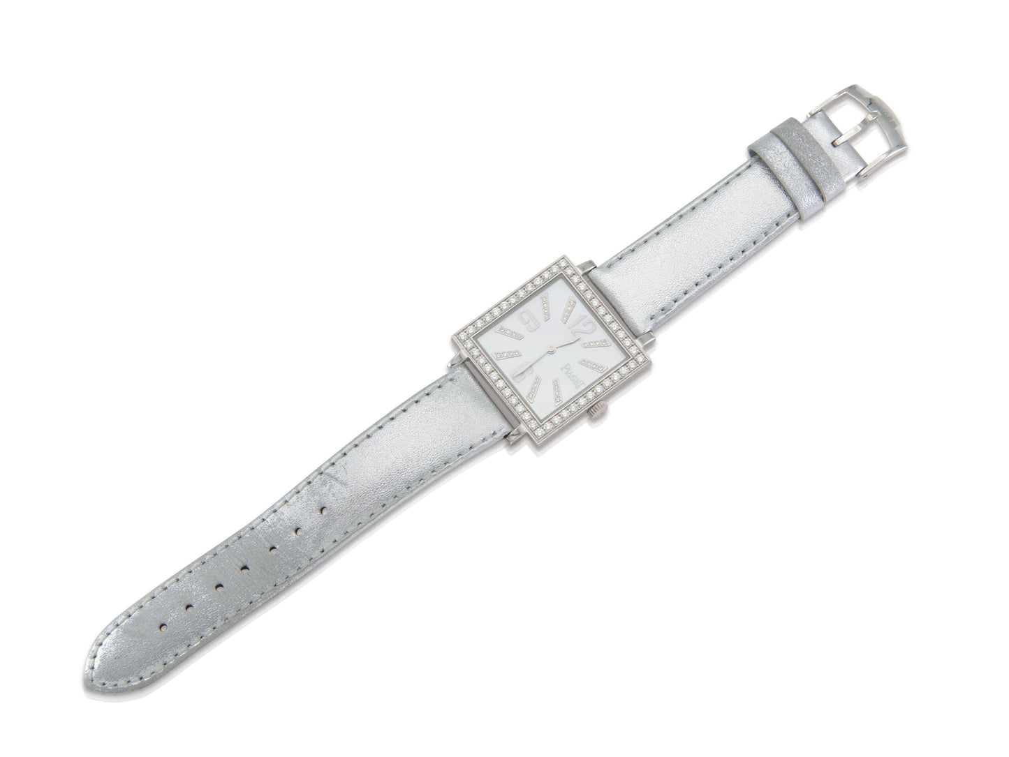 Piaget Square Altiplano Mother of Pearl Watch with Diamonds