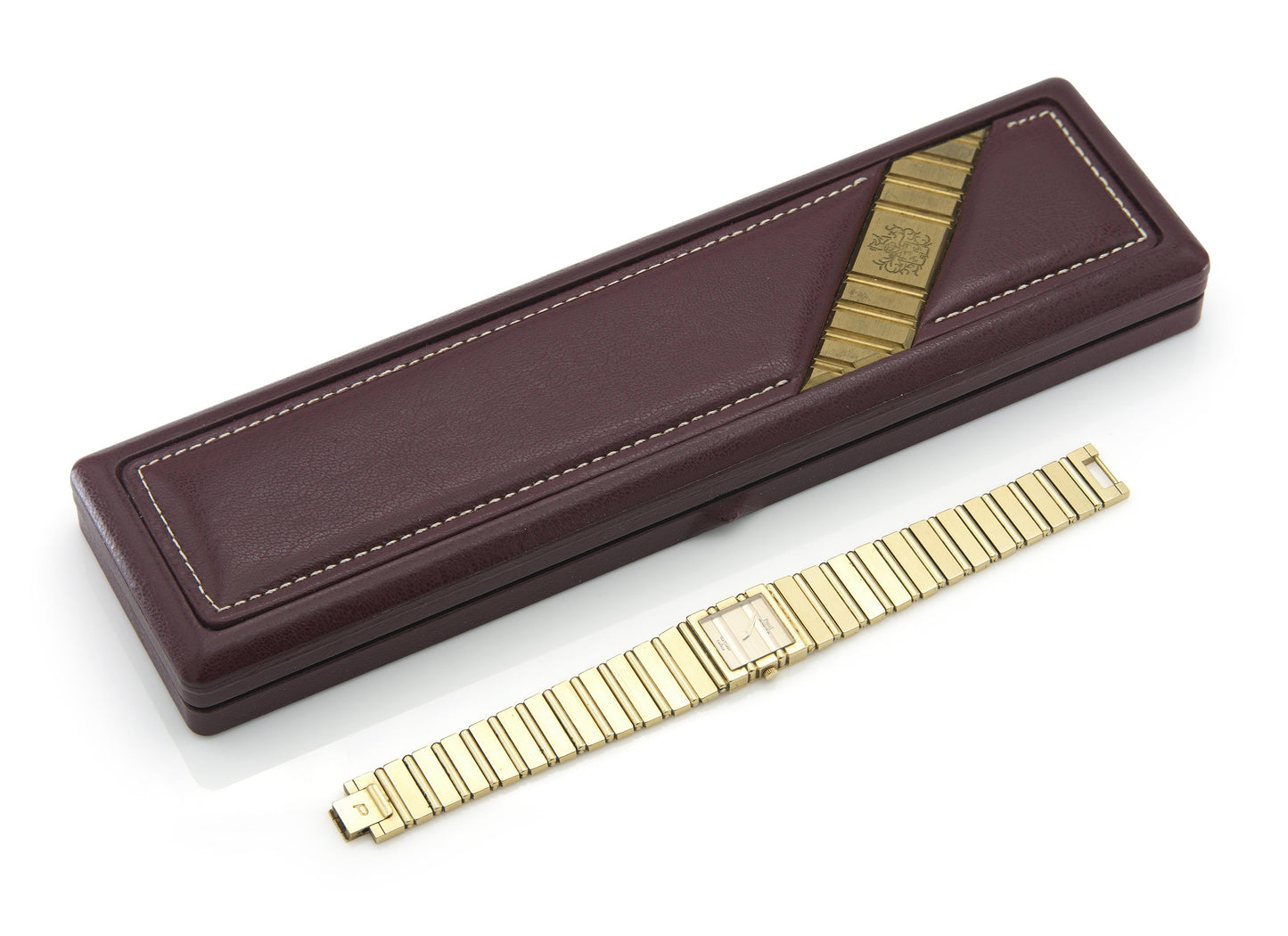 Vintage 1980s Piaget Gold Polo Watch for Van Cleef & Arples