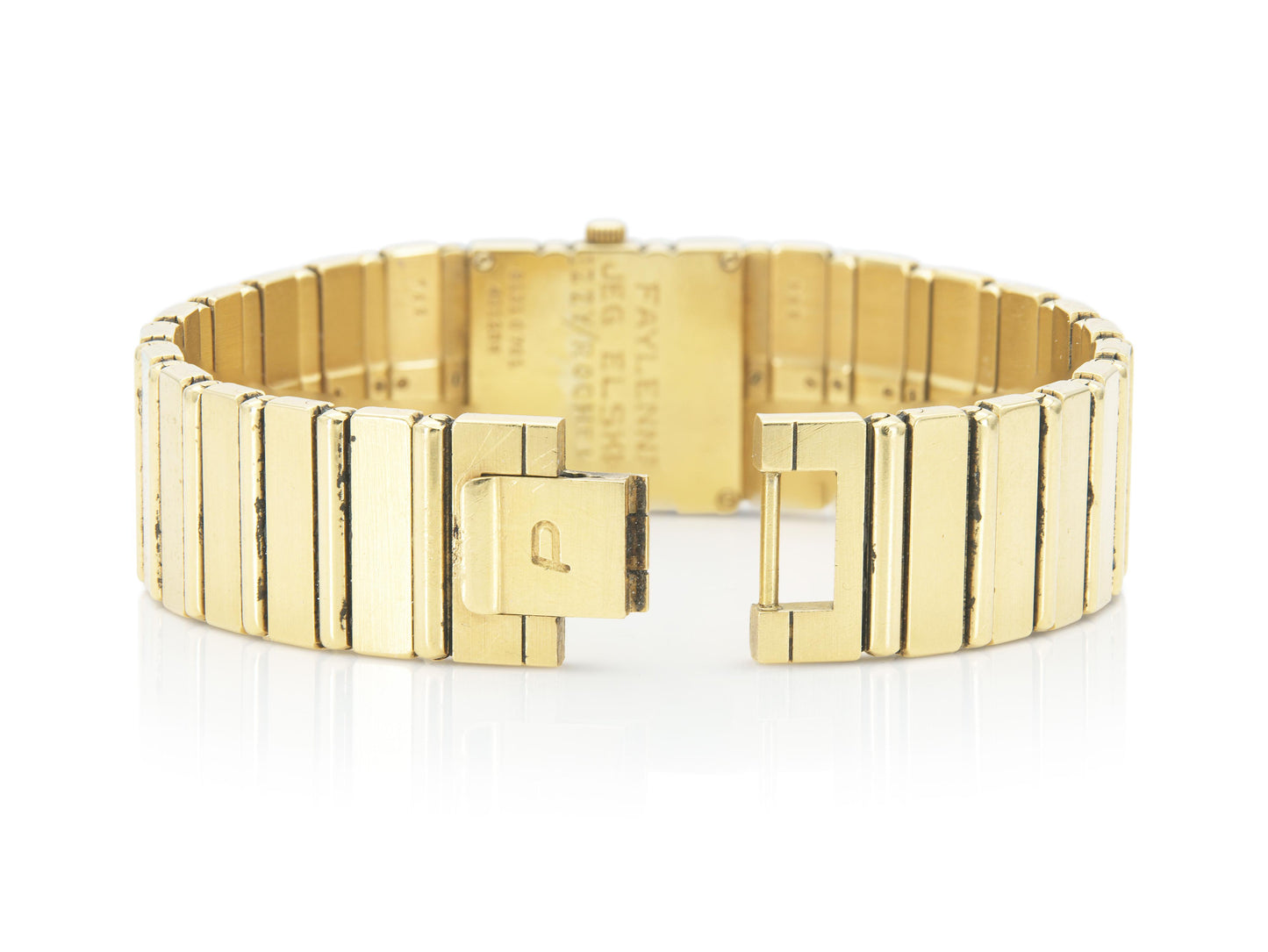 Vintage 1980s Piaget Gold Polo Watch for Van Cleef & Arples
