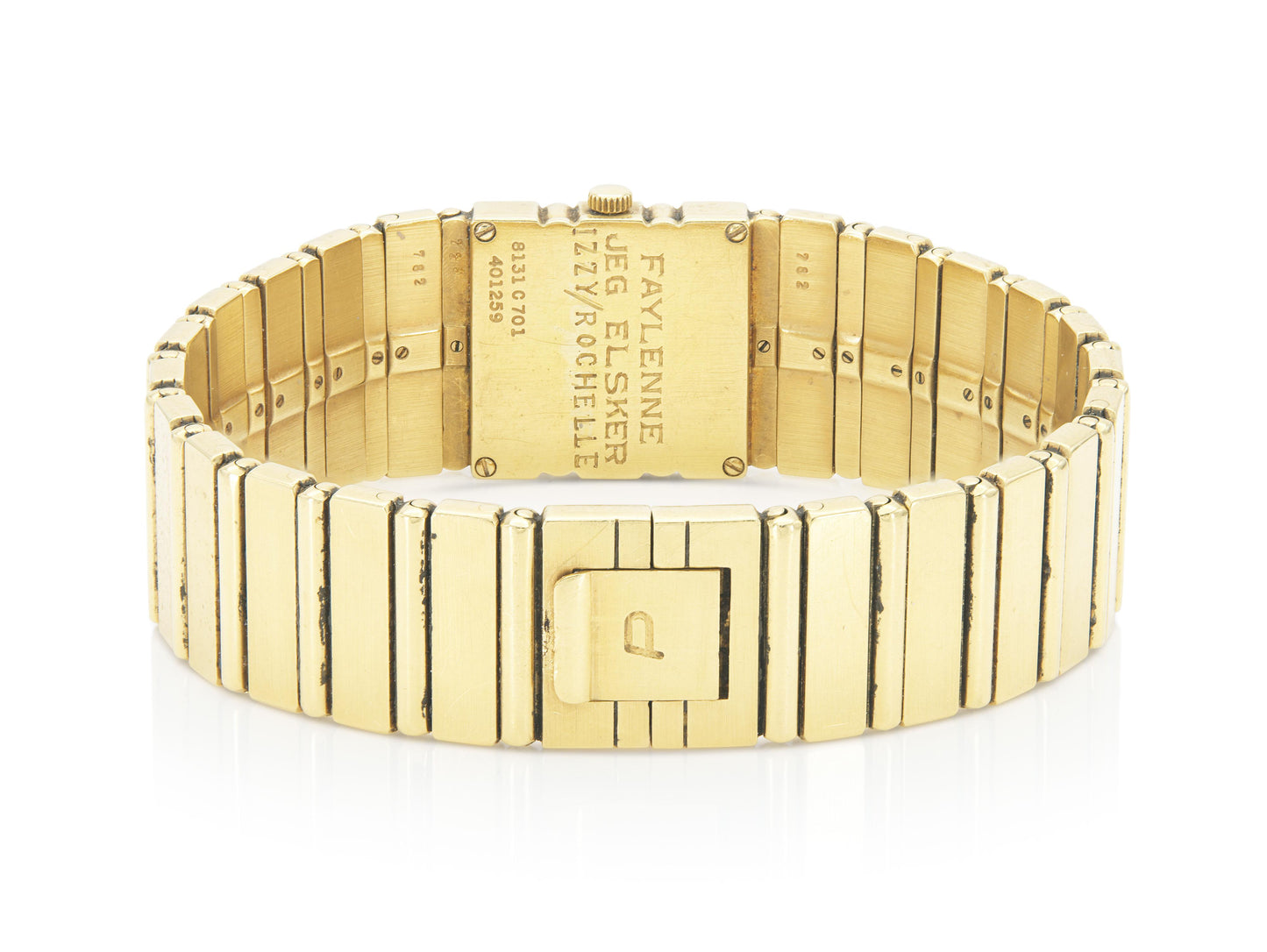 Vintage 1980s Piaget Gold Polo Watch for Van Cleef & Arples