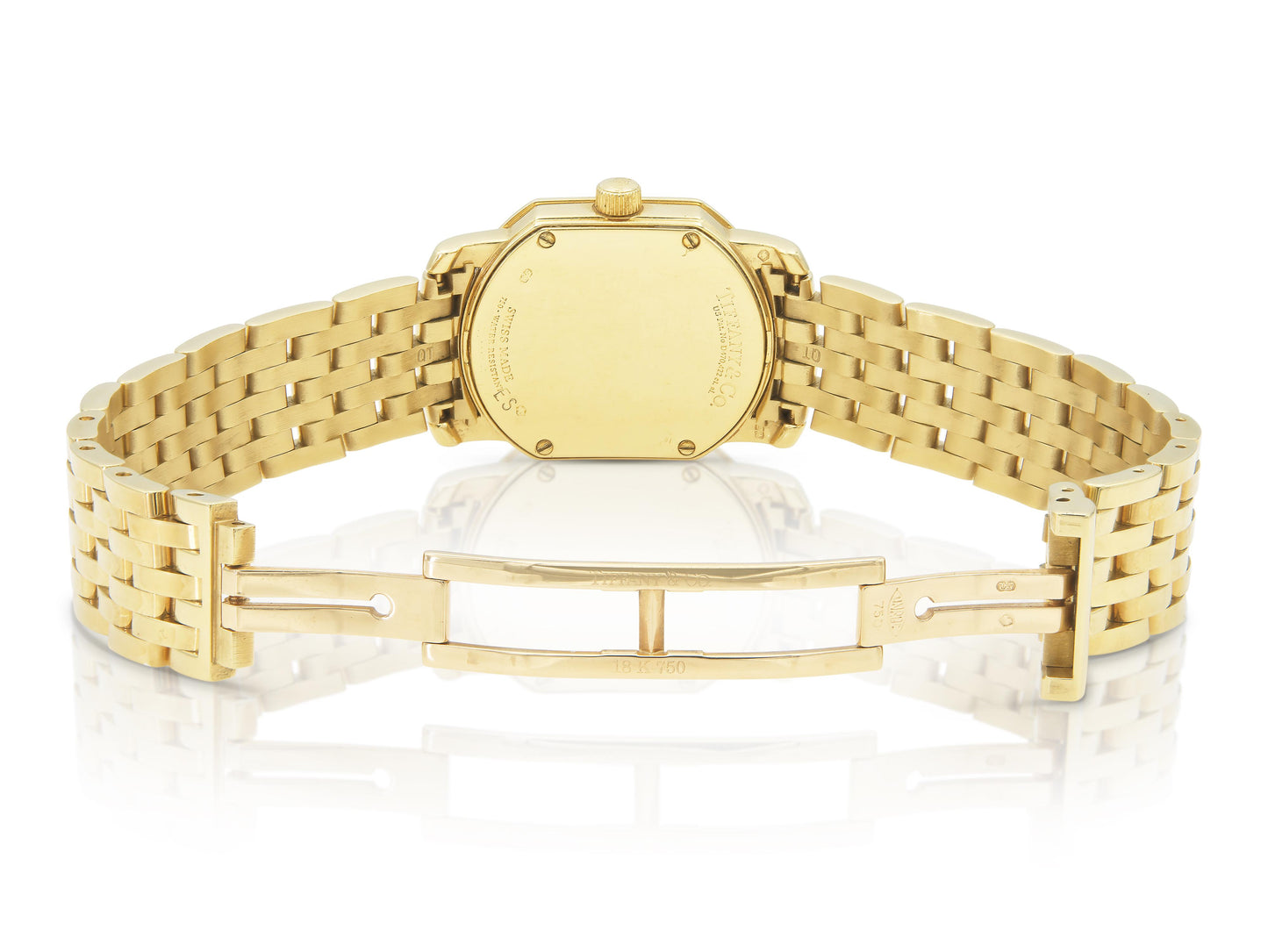 Tiffany & Co. Mark Coupe Resonator Gold Watch
