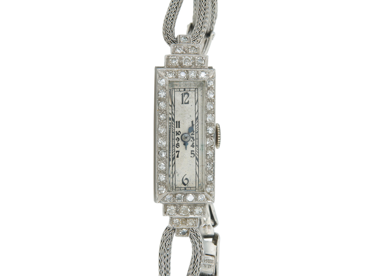 Antique Art Deco 1920s Kreisler 0.90 Carat Diamond Watch