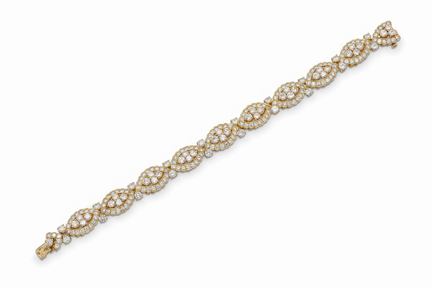 Vintage 1970s Van Cleef & Arpels Diamond Bracelet