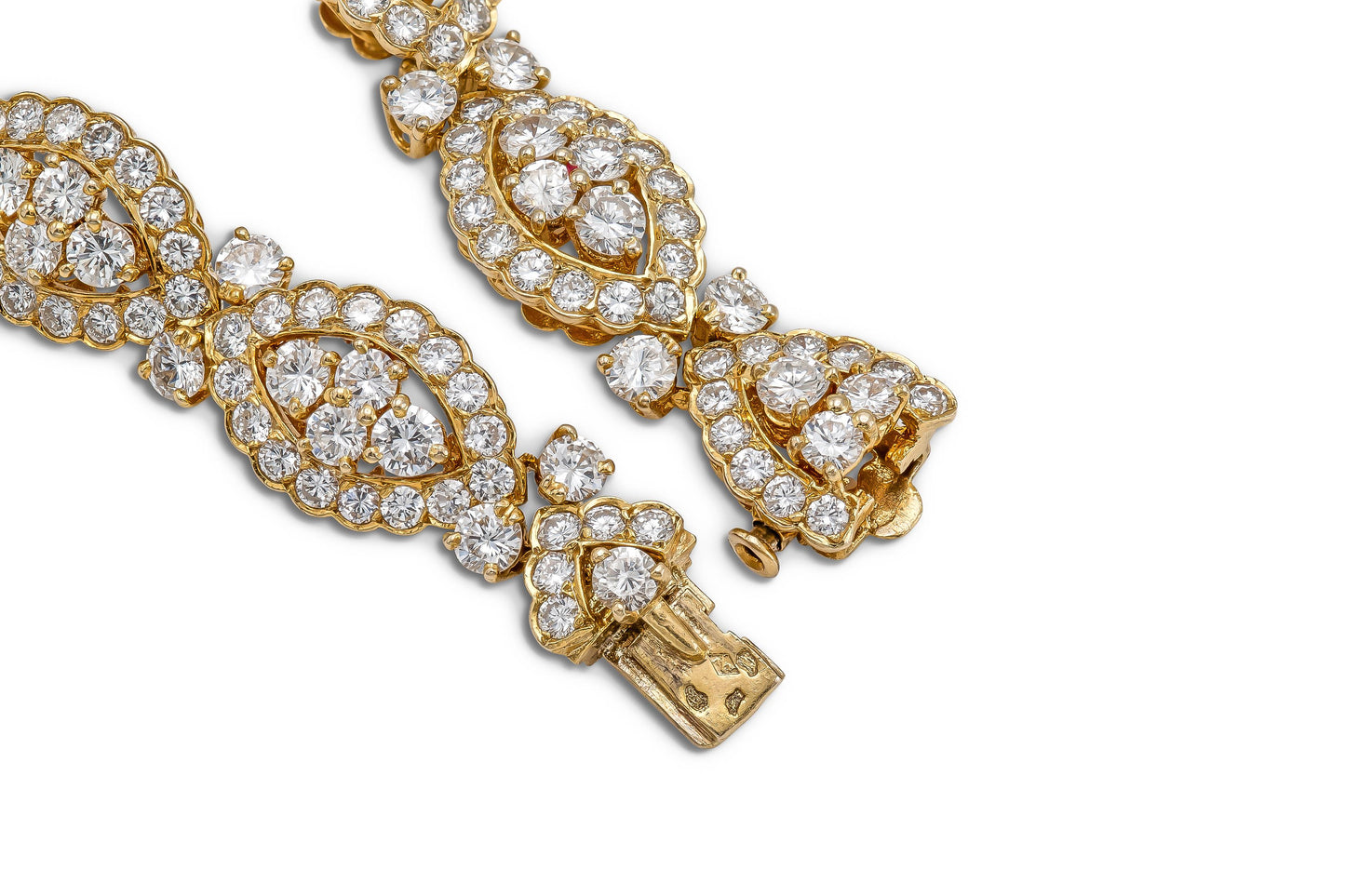 Vintage 1970s Van Cleef & Arpels Diamond Bracelet