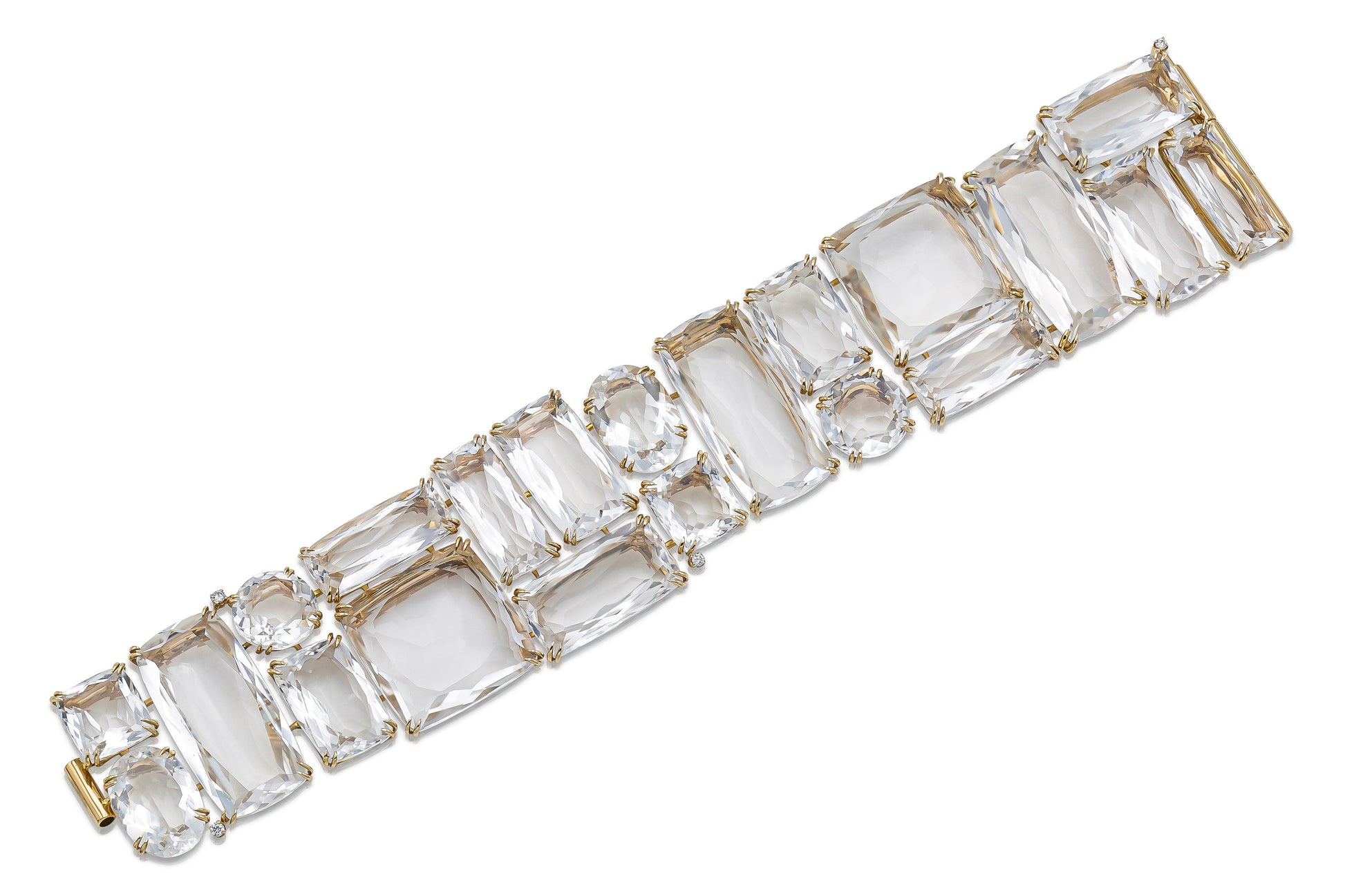 Vintage 1980s H.Stern Rock Crystal Bracelet