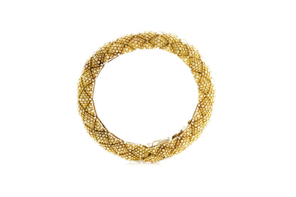 Vintage 1950s David Webb Gold and Diamond Bracelet