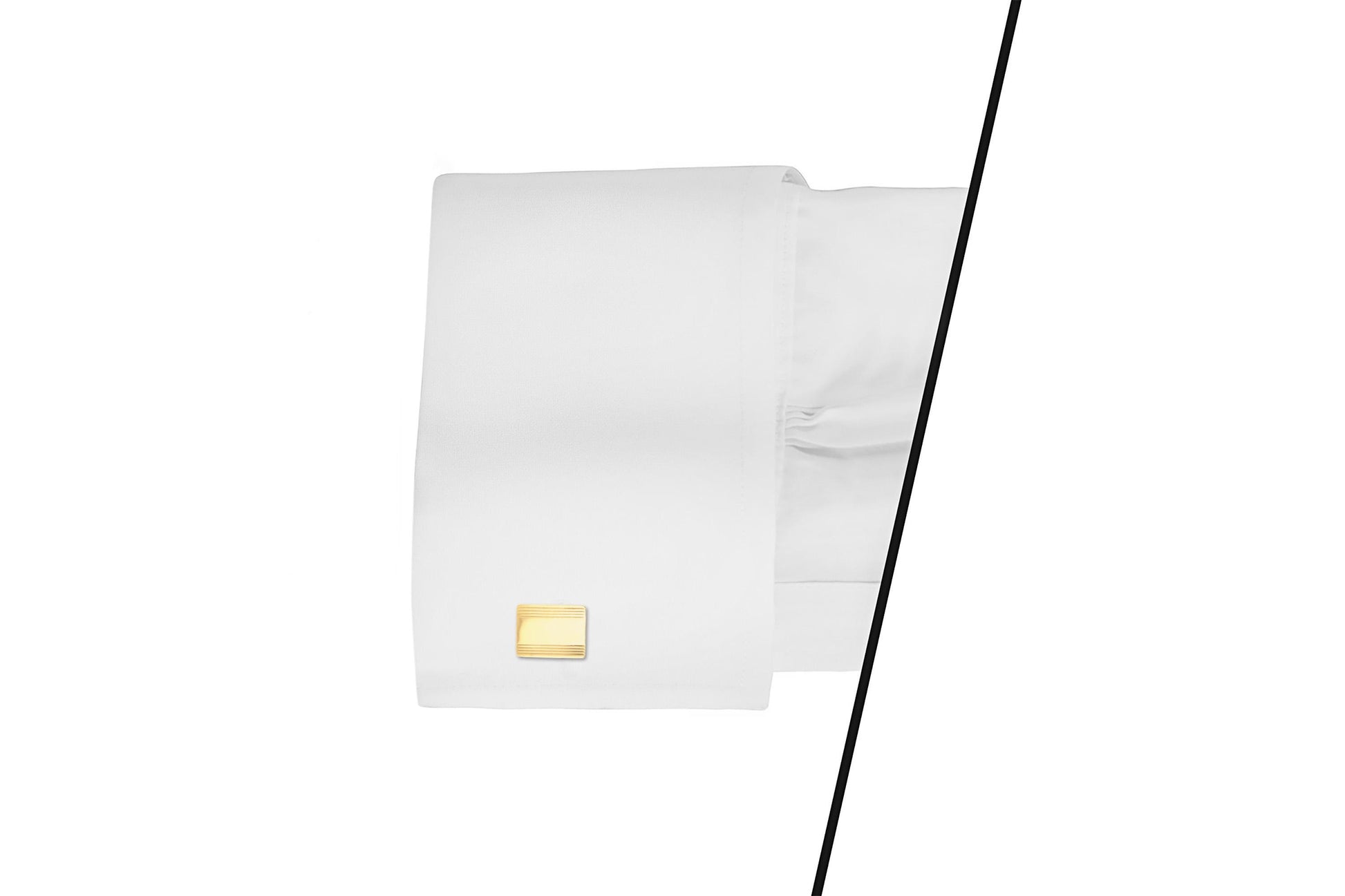 Vintage 1950s Gold Rectangular Cufflinks